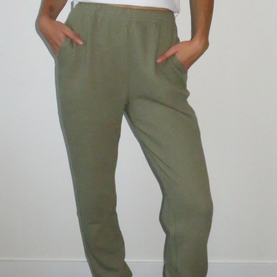 Best Friend Waffle Jogger by Brunette the Label