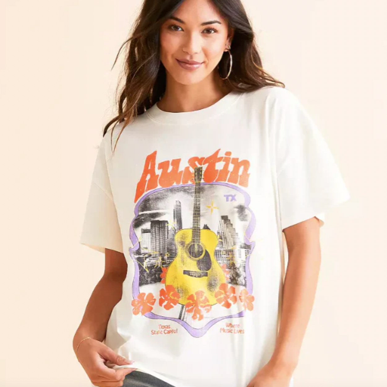 Austin Boyfriend Tee by Girl Dangerous