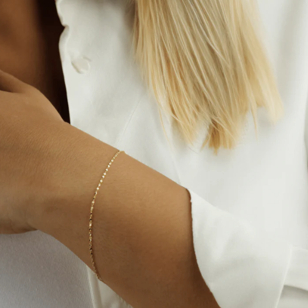 Filo di Seta Gold Bracelet