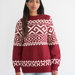 Fair Isle Sweater by Brunette The Label