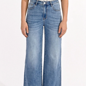 Jamie Wide Leg Denim by Molly Bracken