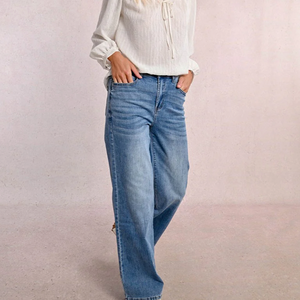 Jamie Wide Leg Denim by Molly Bracken