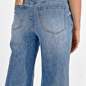 Jamie Wide Leg Denim by Molly Bracken