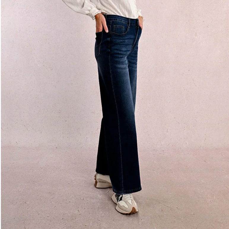 Jamie Wide Leg Denim by Molly Bracken
