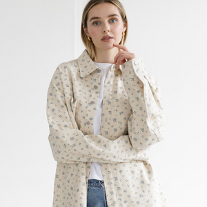 Shania Jacket - Blue Floral