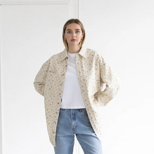 Shania Jacket - Blue Floral
