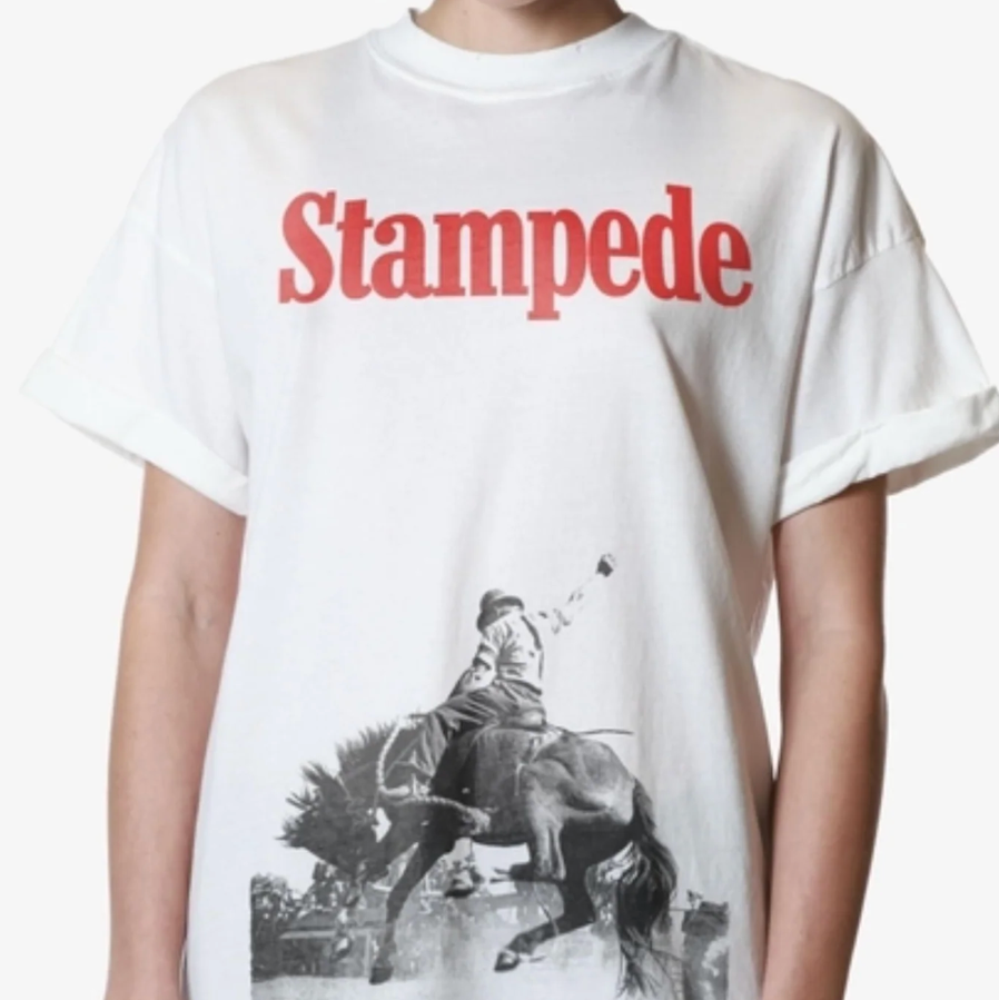 Stampede Boyfriend Tee by Girl Dangerous