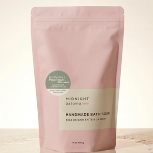 Eucalyptus + Peppermint Blossom Bath Soak