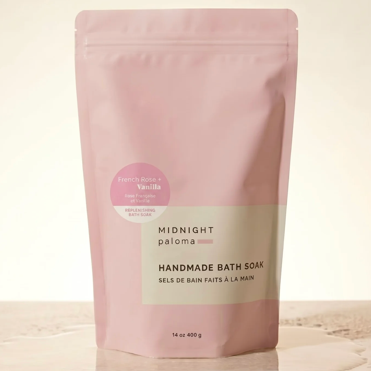 French Rose + Vanilla Replenishing Bath Soak