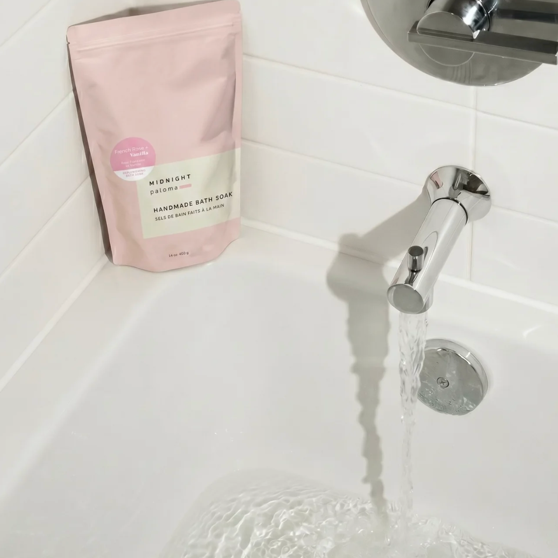 French Rose + Vanilla Replenishing Bath Soak