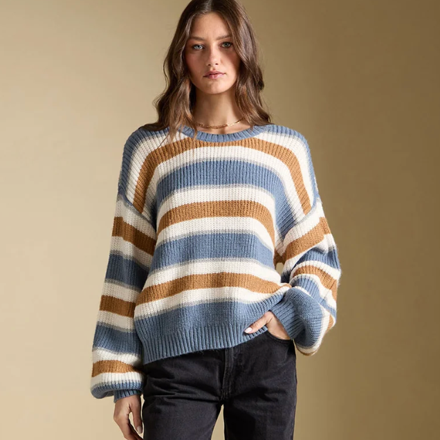Mimi Indigo Sweater by Saltwater Luxe