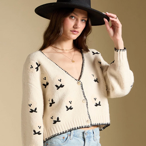 Fiorra Cardigan Sweater by Saltwater Luxe