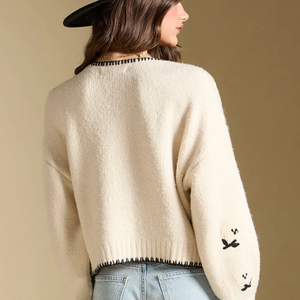Fiorra Cardigan Sweater by Saltwater Luxe