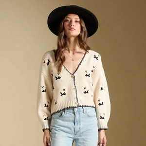 Fiorra Cardigan Sweater by Saltwater Luxe
