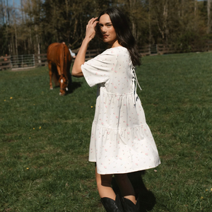 Tiered Dress by Brunette The Label