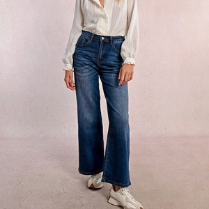 Jamie Wide Leg Denim by Molly Bracken