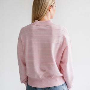 Knit Polo Shirt by Brunette the Label