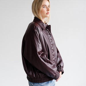 Oversized Bomber by Brunette The Label
