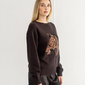 Elle Knit Sweater by Brunette The Label