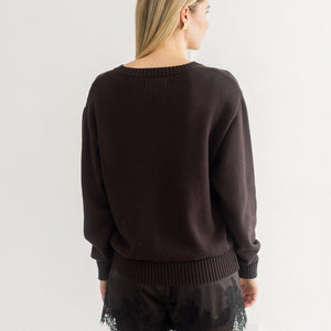 Elle Knit Sweater by Brunette The Label