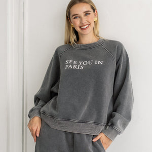 Chandail à demi-glissière Not Your Boyfriends (NYBF) de Brunette The Label
