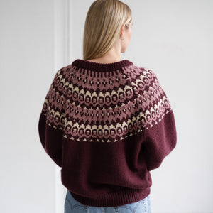 Fair Isle Jacquard Sweater by Brunette The Label