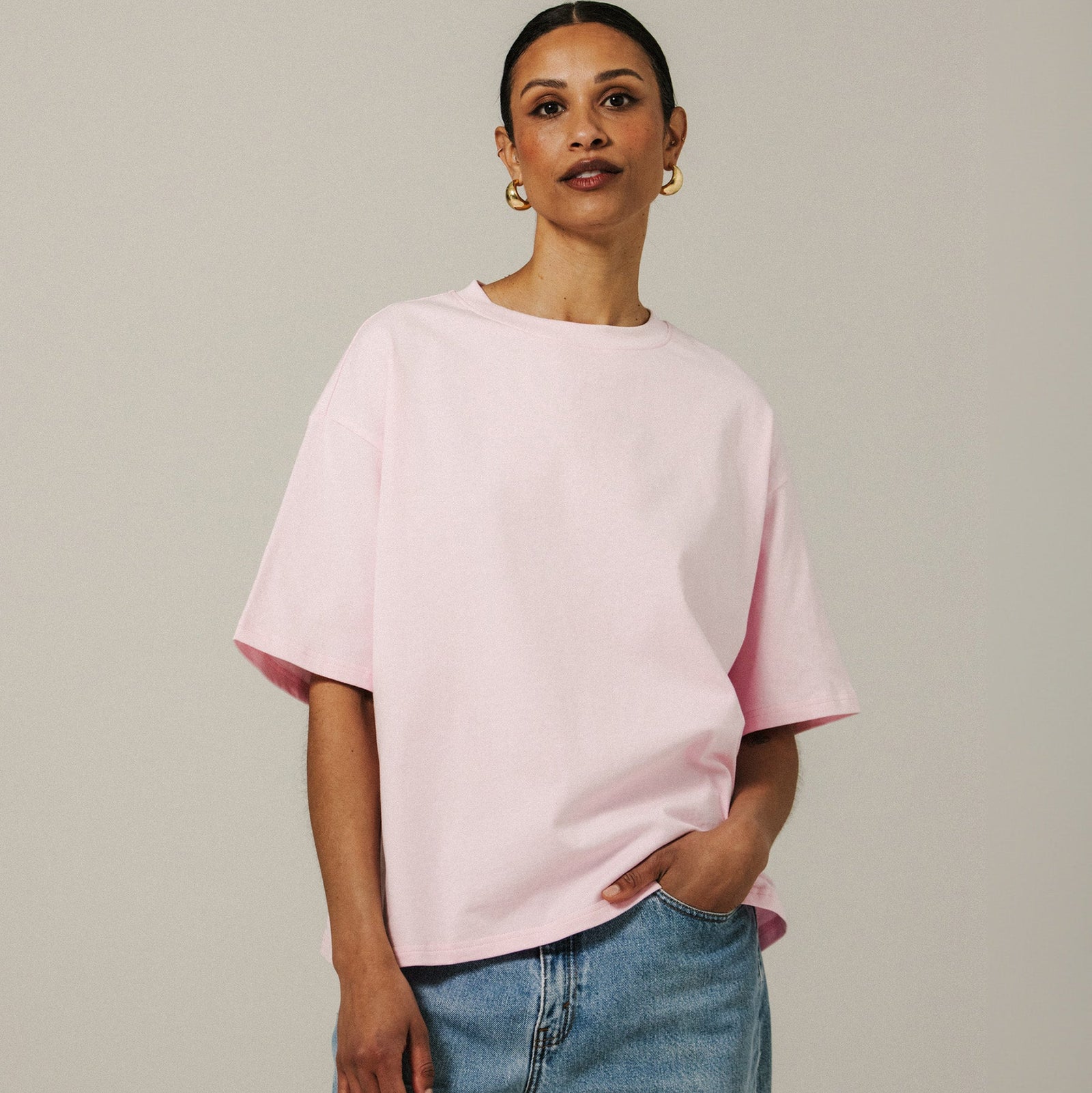 Boxy Tee by Brunette The Label