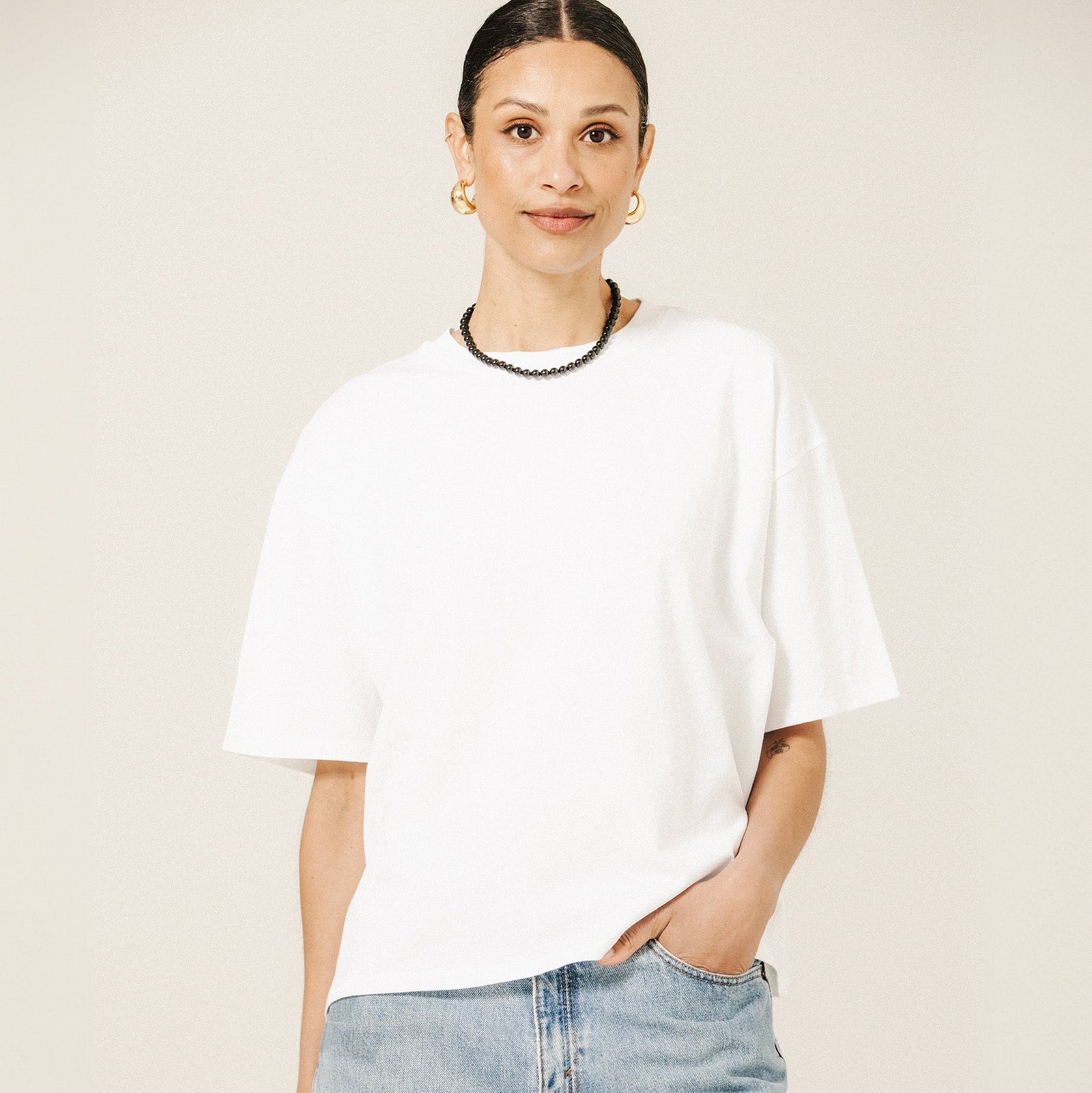 Boxy Tee by Brunette The Label