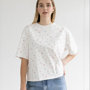 Floral Boxy Tee