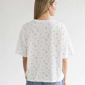 Floral Boxy Tee