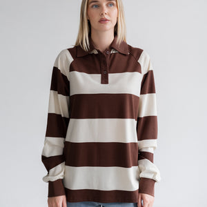 Classic Rugby Polo Shirt by Brunette the Label