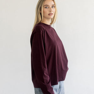 Long Sleeve Tee by Brunette The Label
