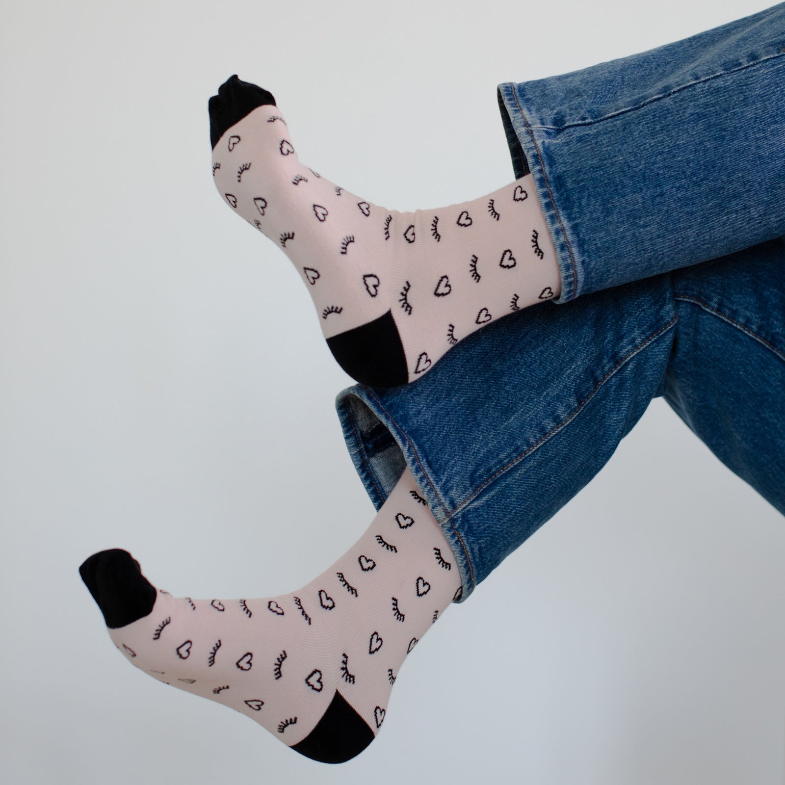 Pima Heart Warmer Socks