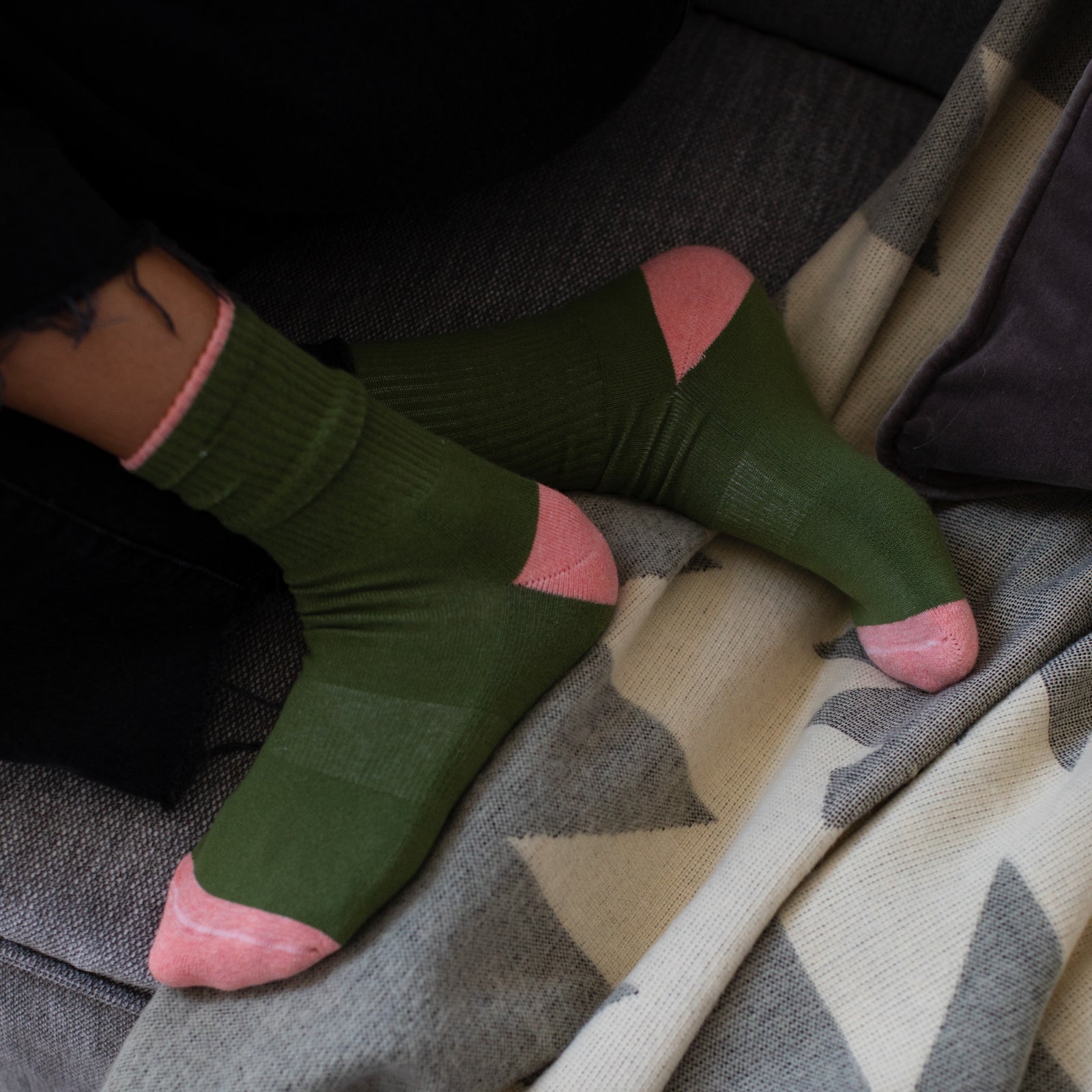 Heel Toe Mountain Trails Socks (Set of 2)