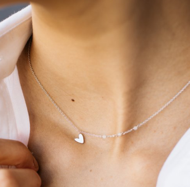 Little Hearts Gold Necklace