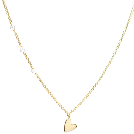 Little Hearts Gold Necklace