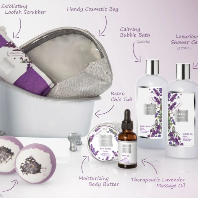 Jasmine & Lavender Spa Gift Set