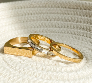 Embrace Gold Ring