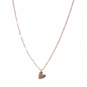 Little Hearts Rose Gold Necklace