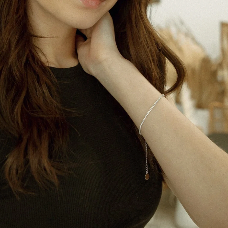 Gravity Silver Bracelet