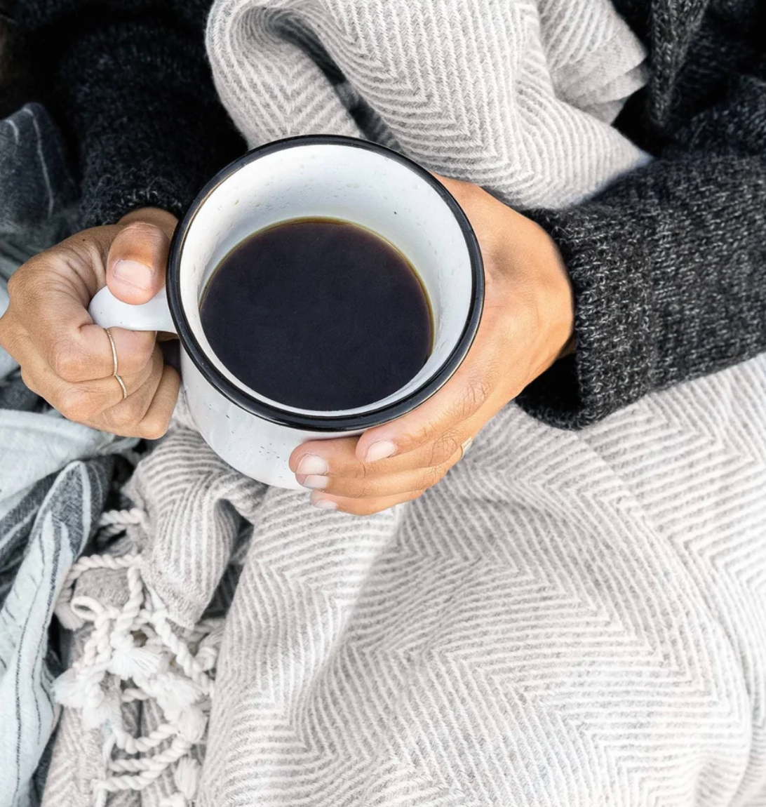 Sophia Lambswool London Throw