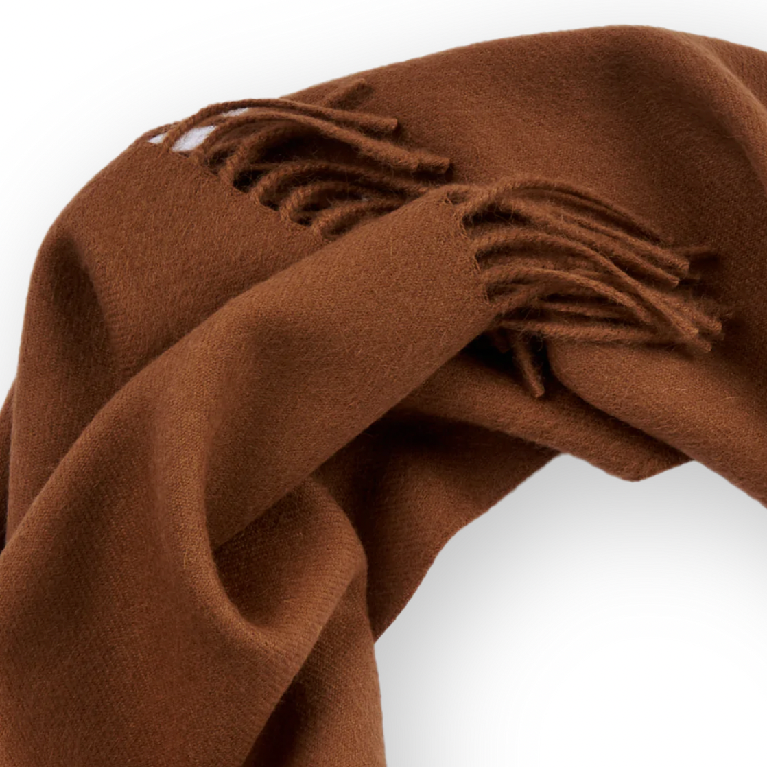 Baby Alpaca Soft Suede Hepburn Scarf