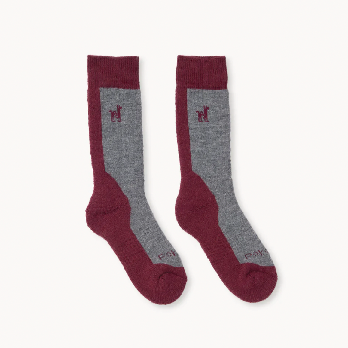 Hiker Beet Alpaca Sock