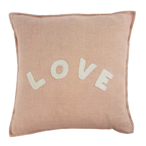 Love Linen Pillow