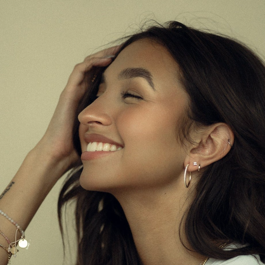 Ethereal Gold Hoop Earrings