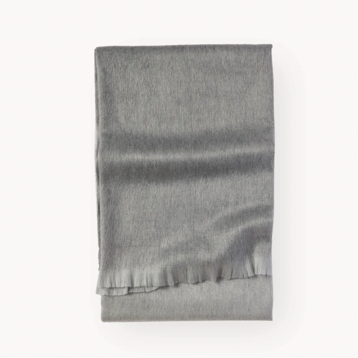 Grayscale Ombre Alpaca Blend Throw