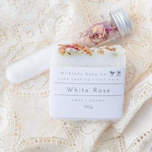 White Rose Soap Gift Set